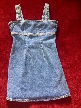 Reformation Blue Denim Dress